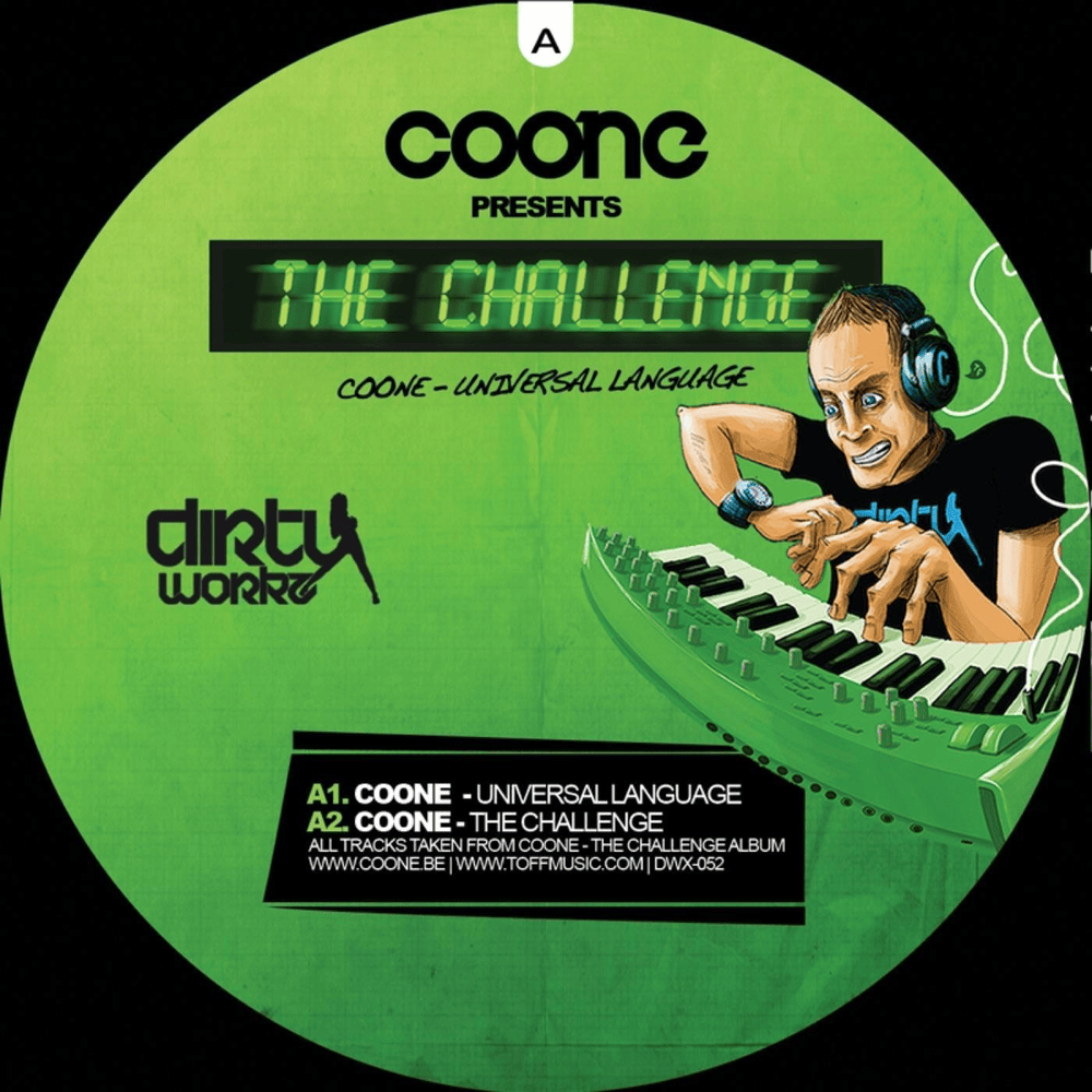 Album cover art for "Universal Language" by Coone