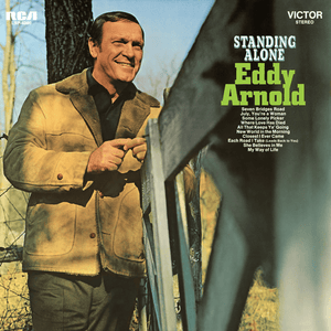 Album cover art for "New World In the Morning" by Eddy Arnold