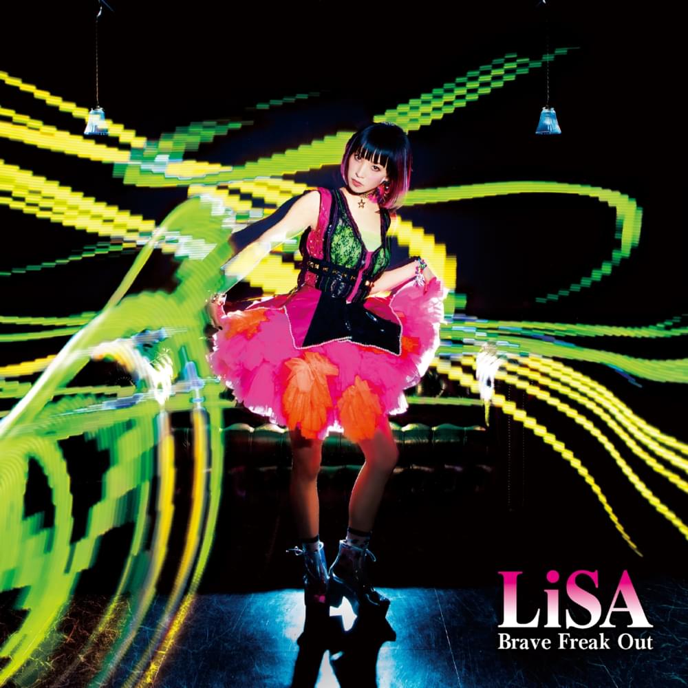 Album cover art for "Brave Freak Out" by LiSA (JPN)
