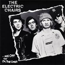 Album cover art for "Fuck Off" by The Electric Chairs