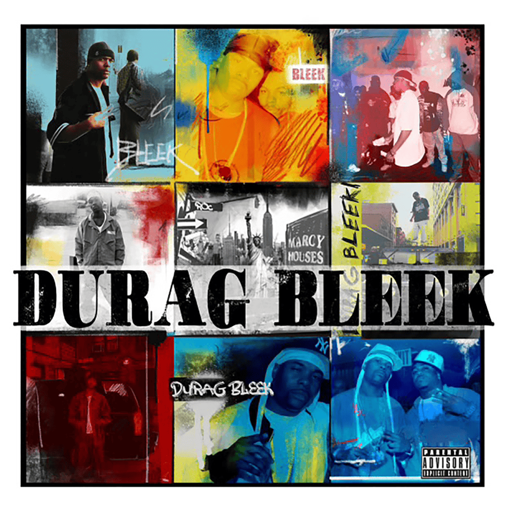 Album cover art for "Durag Bleek" by Memphis Bleek