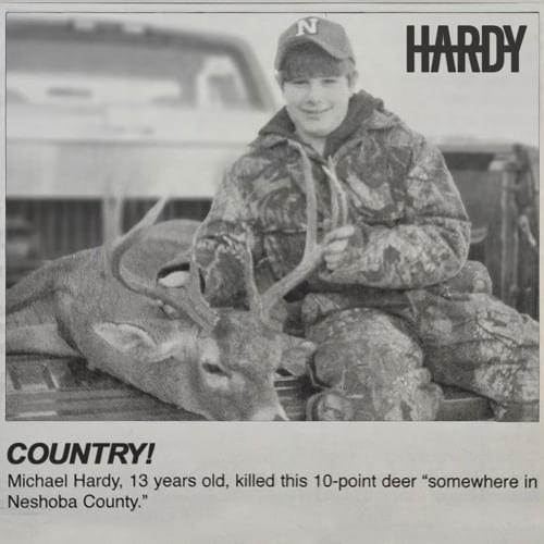 Album cover art for "Girl With A Gun" by HARDY