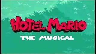 Album cover art for "HOTEL MARIO: THE MUSICAL!" by Juno Songs