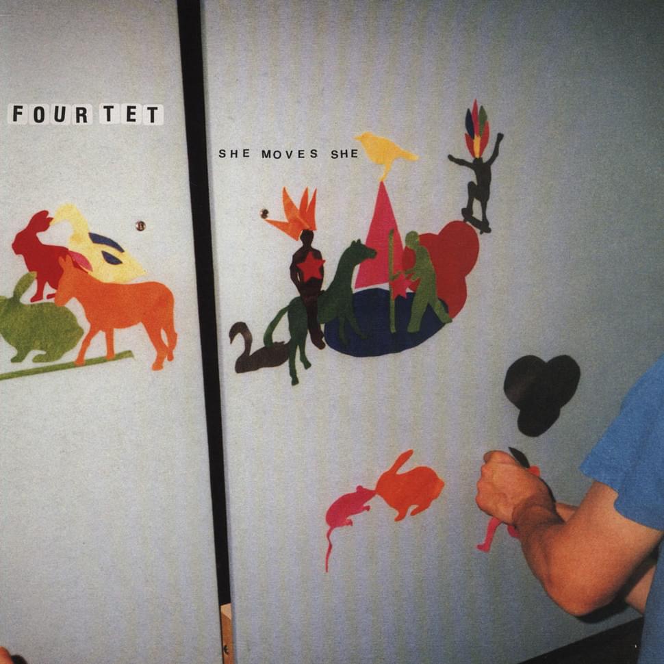 Album cover art for "She Moves She" by Four Tet