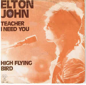 Album cover art for "High Flying Bird" by Elton John