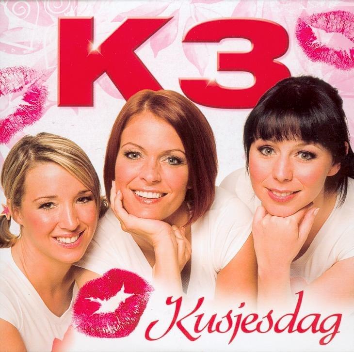 Album cover art for "Kusjesdag" by K3