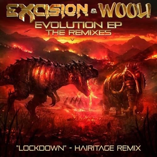Album cover art for "Lockdown (Hairitage Remix)" by Excision