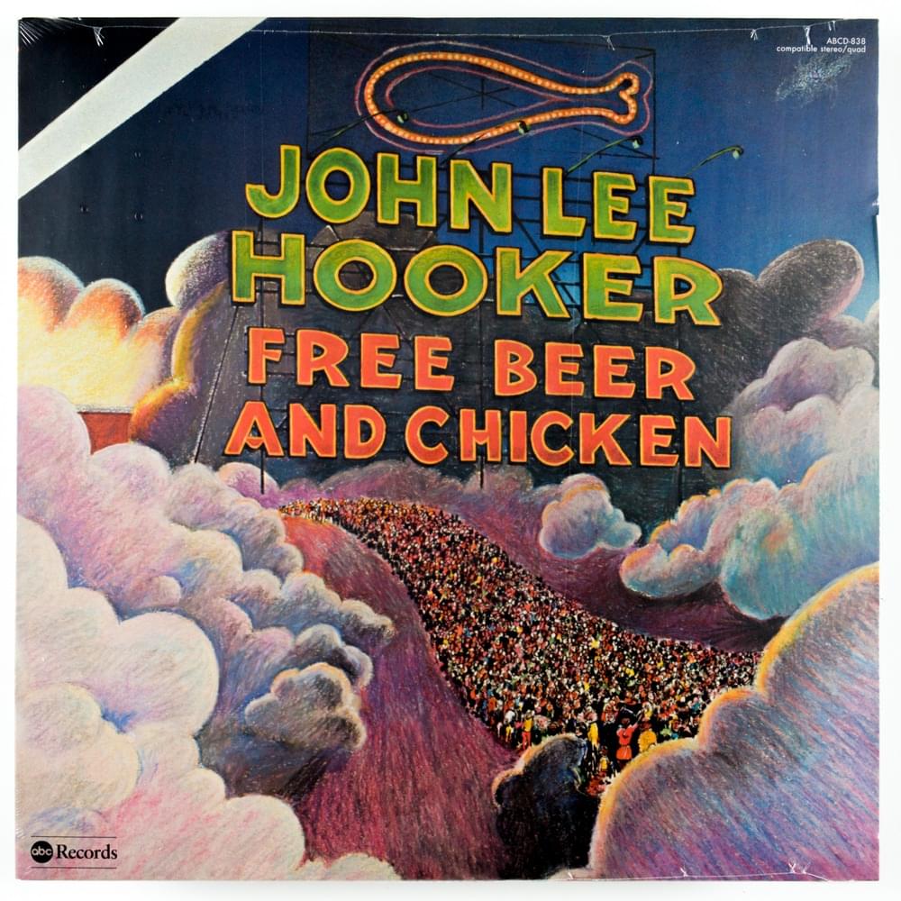 Album cover art for "Five Long Years" by John Lee Hooker