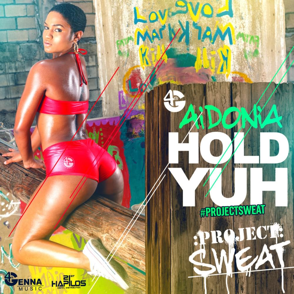 Album cover art for "Hold Yuh" by Aidonia