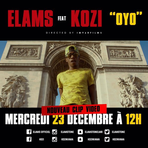 Album cover art for "Oyo" by Elams & Kozi