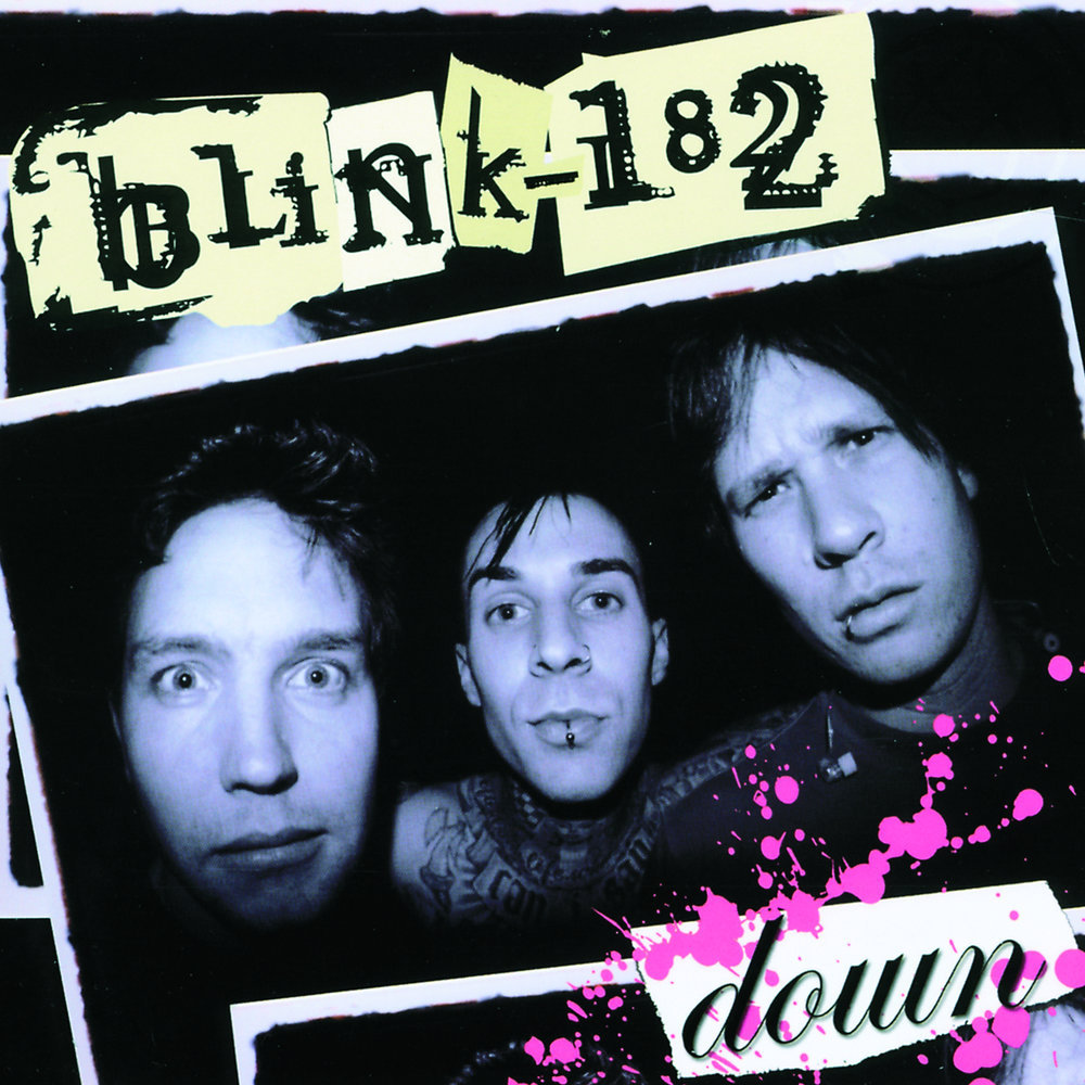 Album cover art for "Down" by blink-182