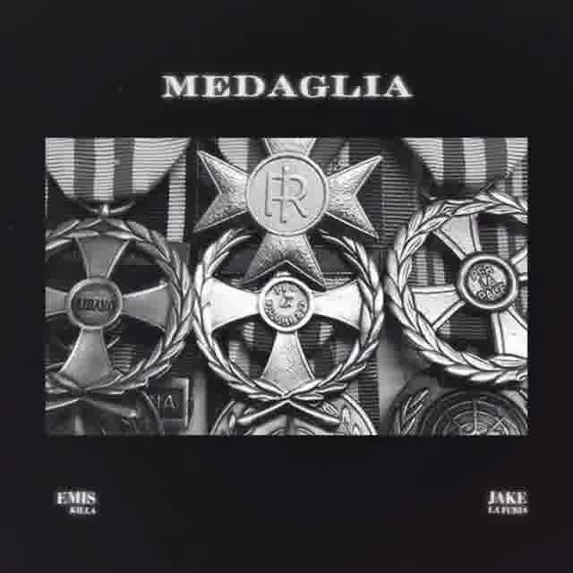 Album cover art for "Medaglia" by Emis Killa