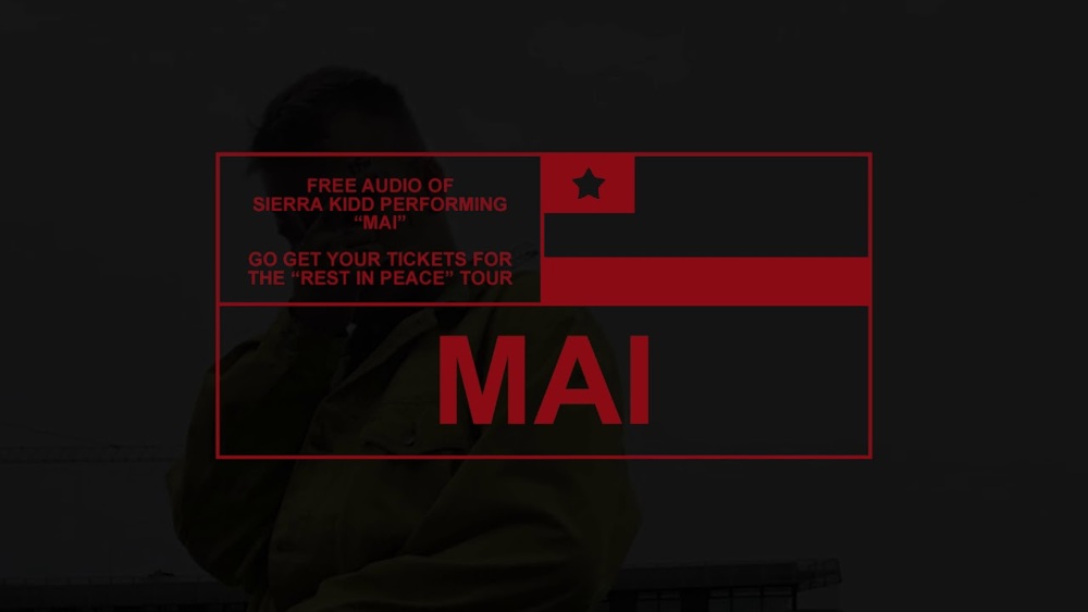 Album cover art for "Mai" by Sierra Kidd