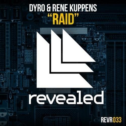 Album cover art for "Raid" by Tiësto