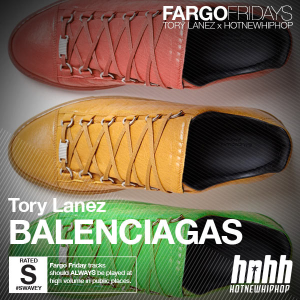 Album cover art for "Balenciagas" by Tory Lanez