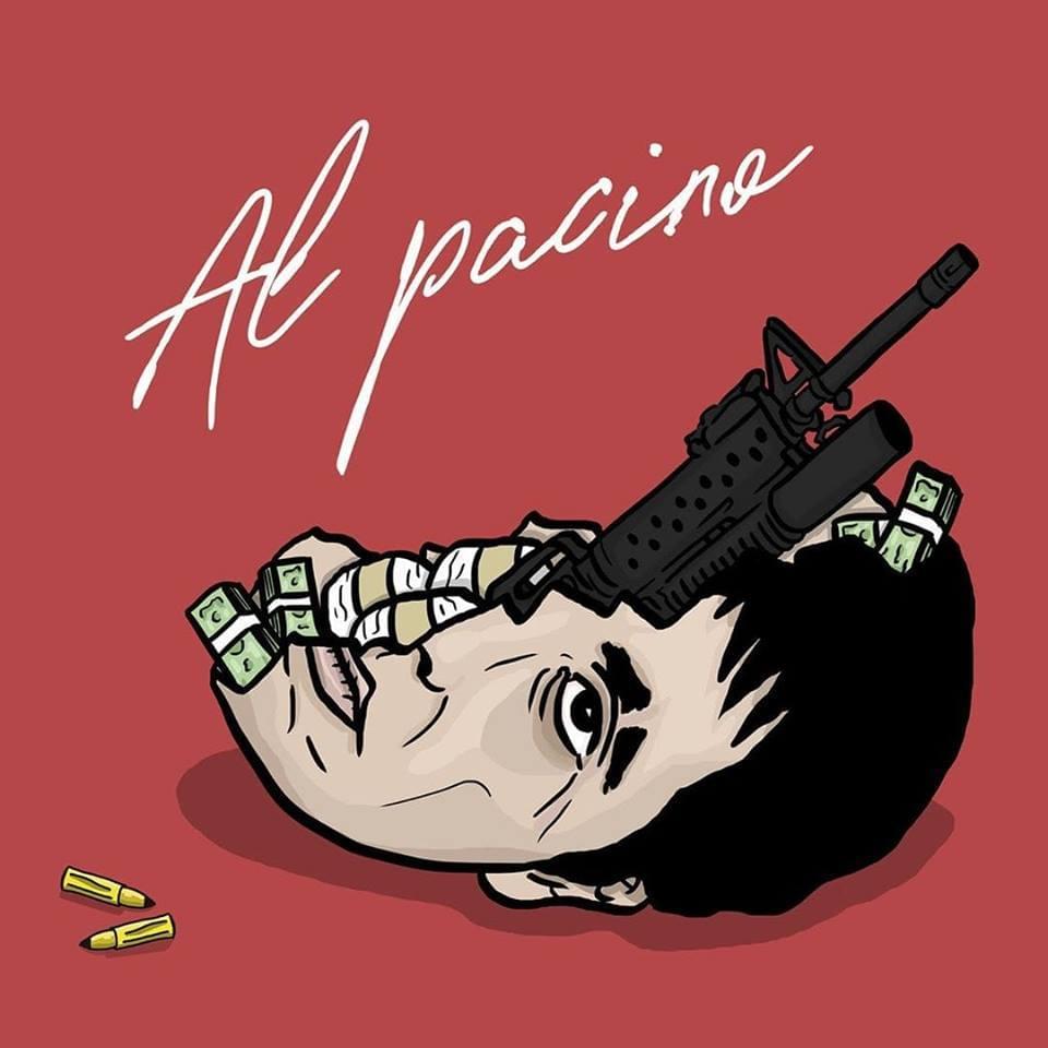 Album cover art for "Al Pacino" by Klass-A