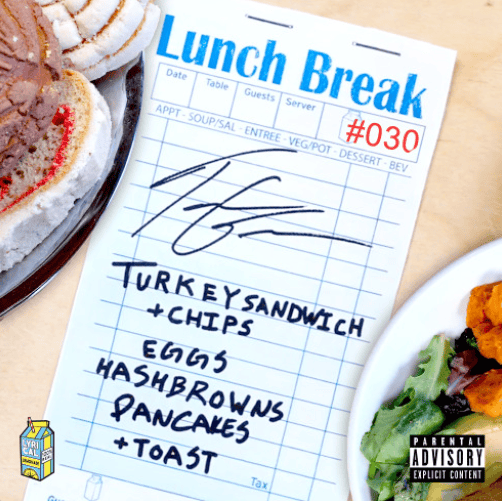 Album cover art for "Lunch Break Freestyle" by Tee Grizzley
