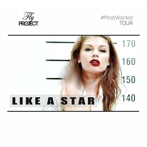 Album cover art for "Like A Star" by Fly Project