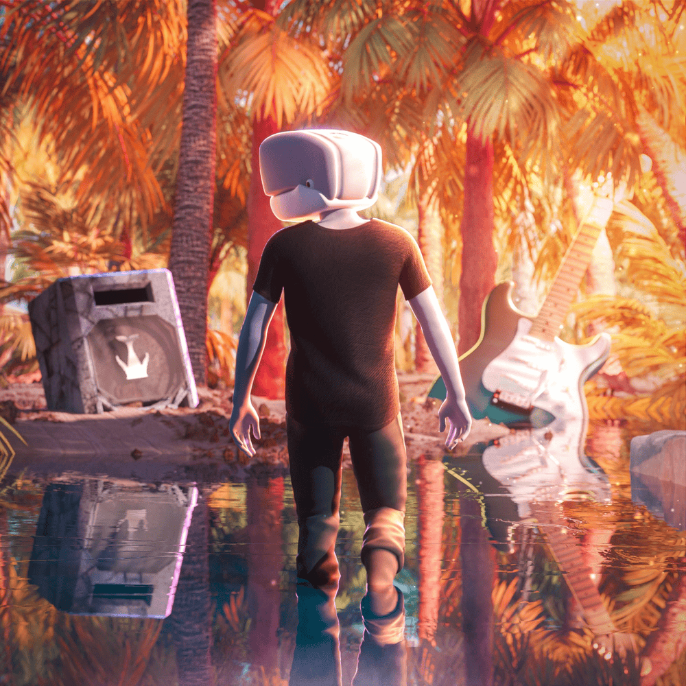 Album cover art for "Digital Demons" by Whales