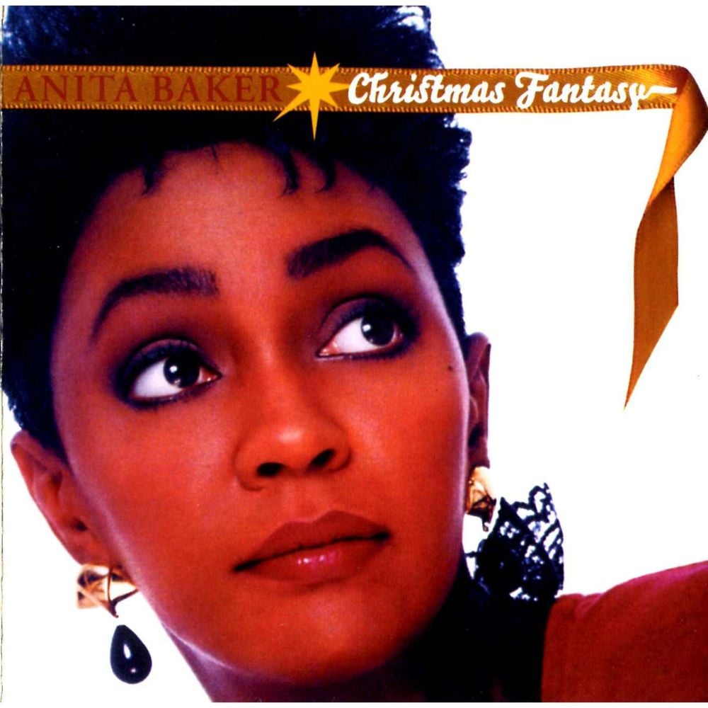 Album cover art for "Christmas Fantasy" by Anita Baker