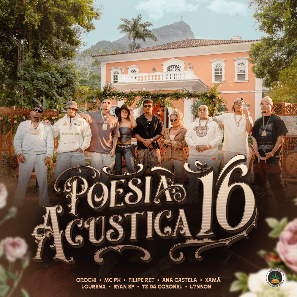 Album cover art for "Poesia Acústica 16" by Tz da Coronel