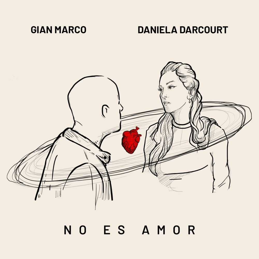 Album cover art for "No Es Amor" by Gian Marco
