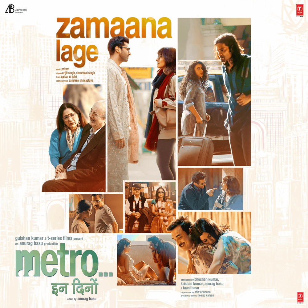 Album cover art for "Zamaana Lage" by Pritam