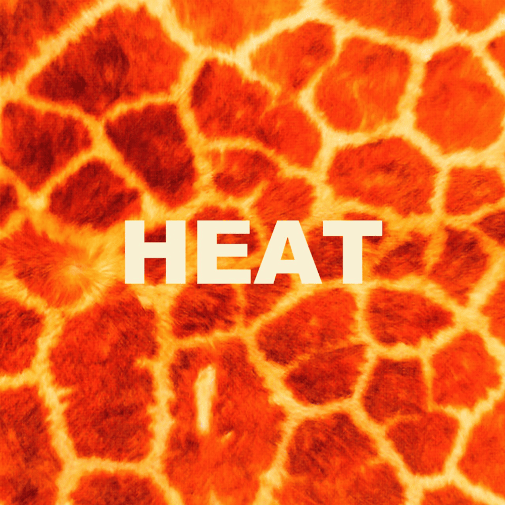 Album cover art for "Heat" by Leyya