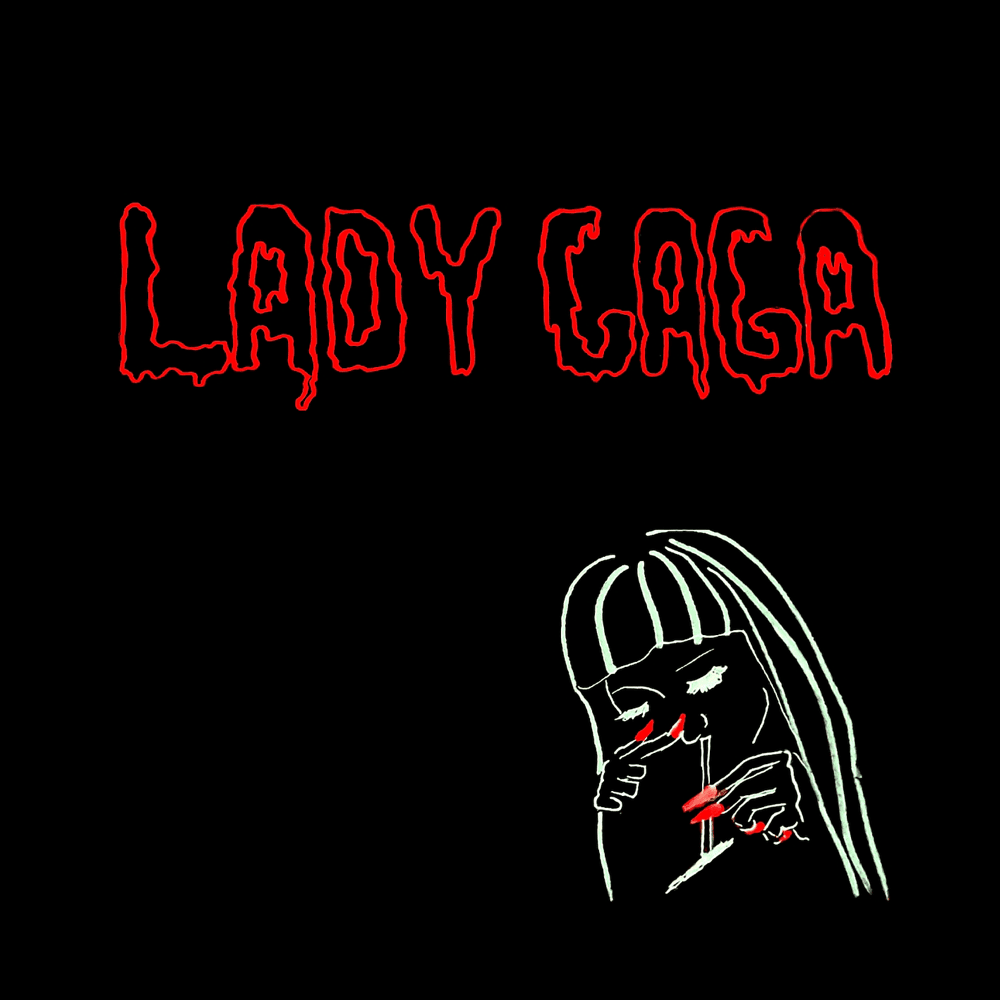 Album cover art for "Lady gaga" by Kukon & Pikers