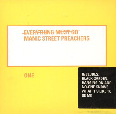 Album cover art for "Everything Must Go" by Manic Street Preachers