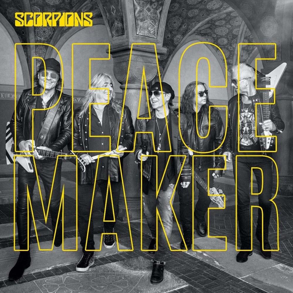 Album cover art for "Peacemaker" by Scorpions