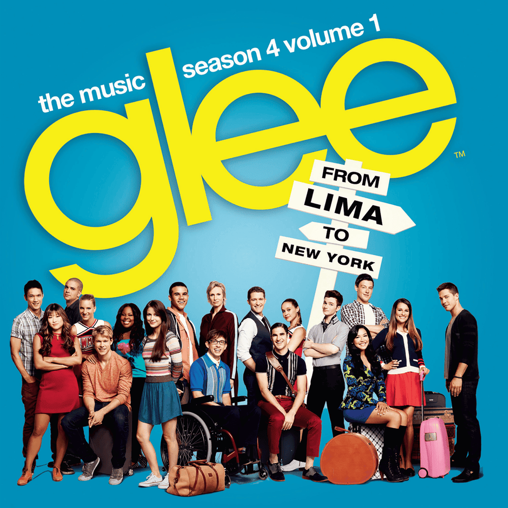 Album cover art for "Something Stupid" by Glee Cast