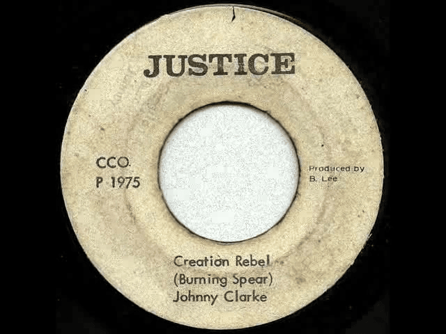 Album cover art for "Creation Rebel" by Johnny Clarke