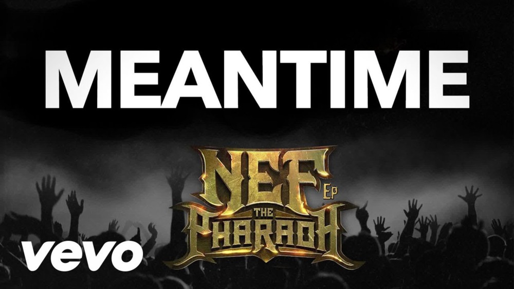 Album cover art for "Meantime" by Nef The Pharaoh