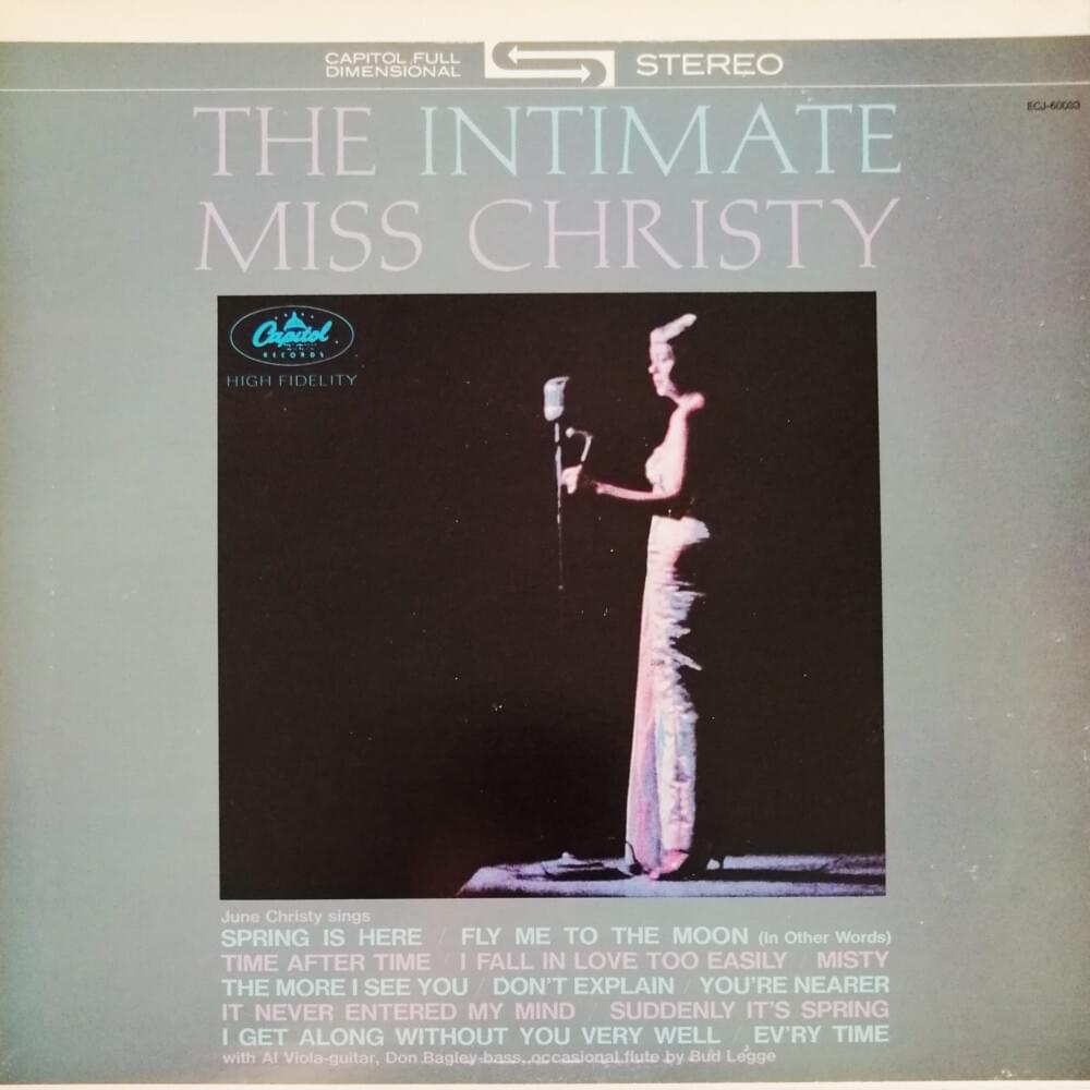 I Fall in Love Too Easily by June Christy