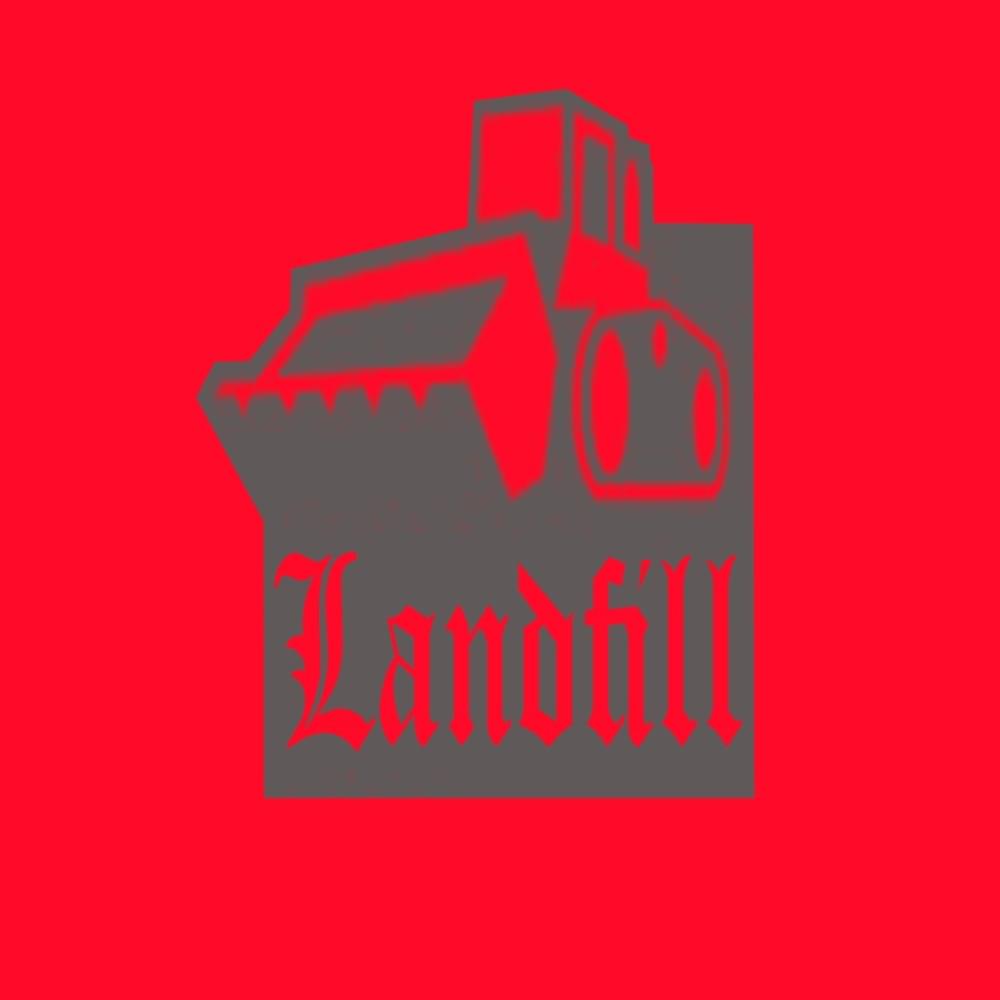 Album cover art for "Flaccids" by Landfill
