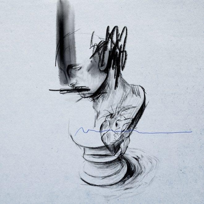 Album cover art for "冷たい渦 (Inner Whirlpool)" by キタニタツヤ (Tatsuya Kitani)