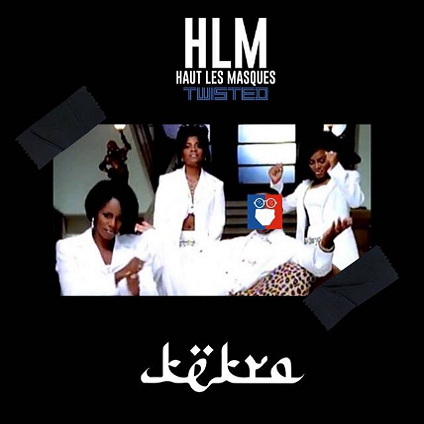 Album cover art for "Twisted #HLM" by Kekra