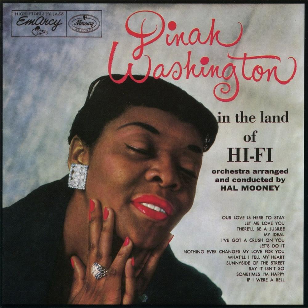 Album cover art for "Say It Isn’t So" by Dinah Washington