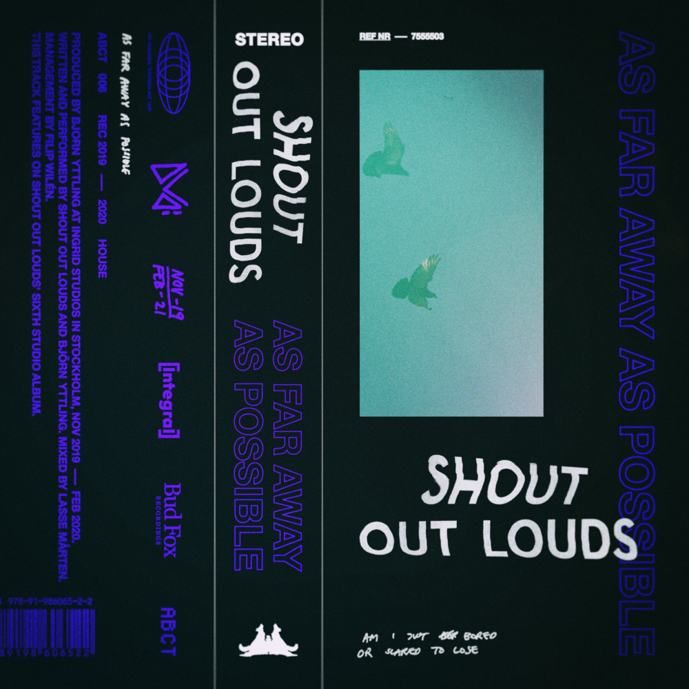 Album cover art for "As Far Away As Possible" by Shout Out Louds