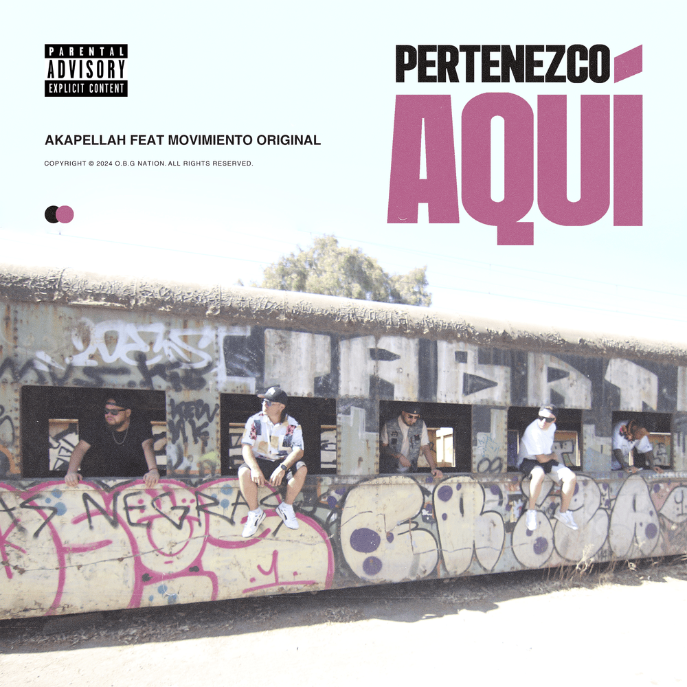 Album cover art for "Pertenezco Aquí" by Akapellah