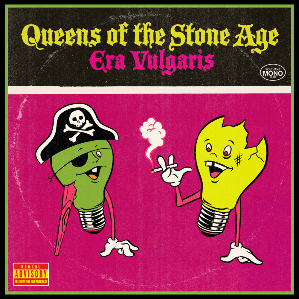 Album cover art for "Misfit Love" by Queens of the Stone Age