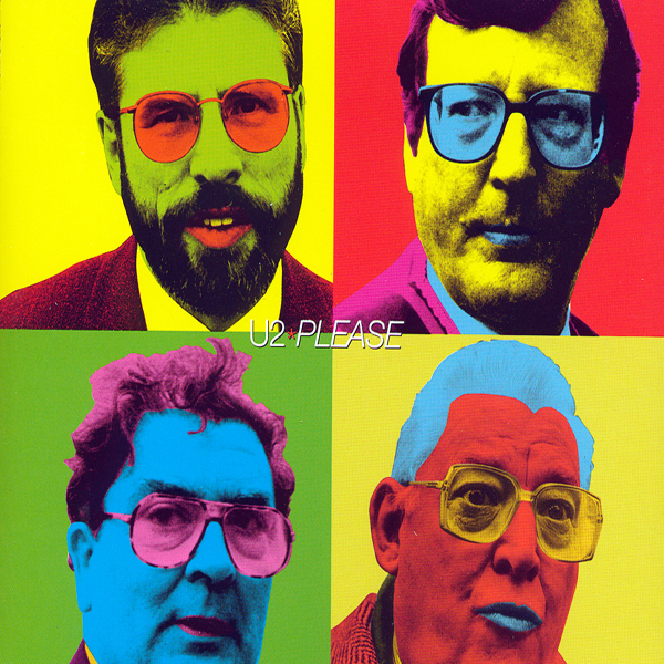 Album cover art for "Please" by U2