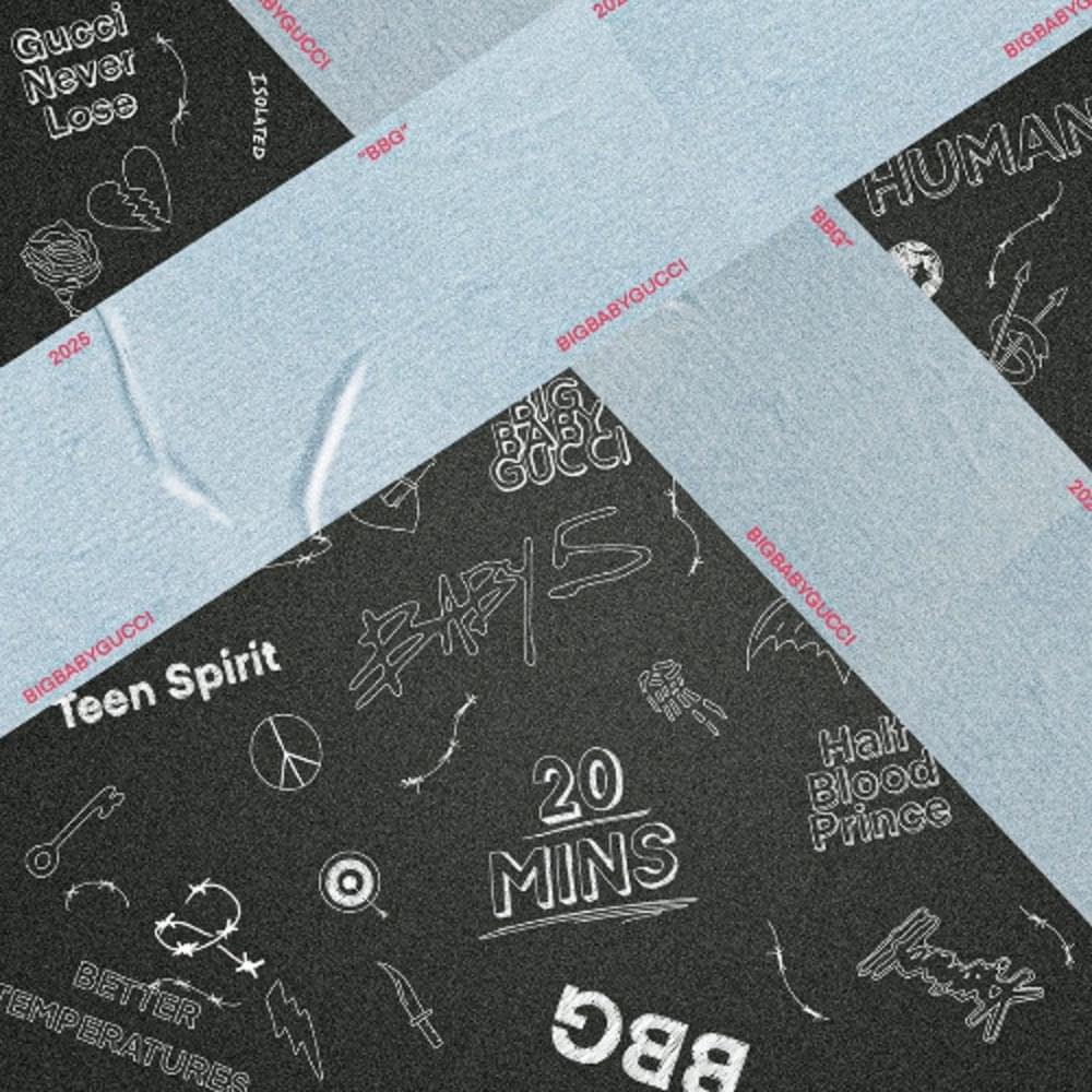 Album cover art for "20 MINS REMIX ++" by BIGBABYGUCCI