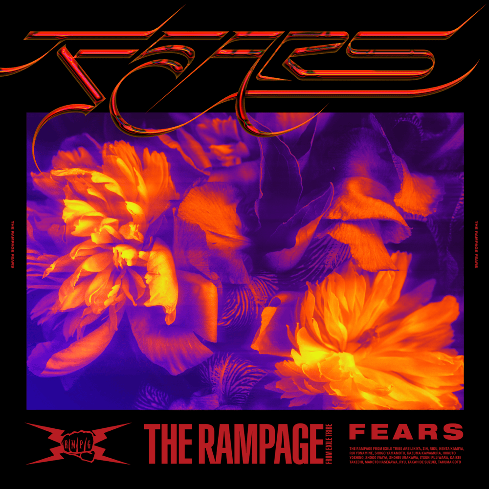 Album cover art for "FEARS" by THE RAMPAGE from EXILE TRIBE