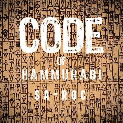 Album cover art for "Code of Hammurabi" by Sa-Roc