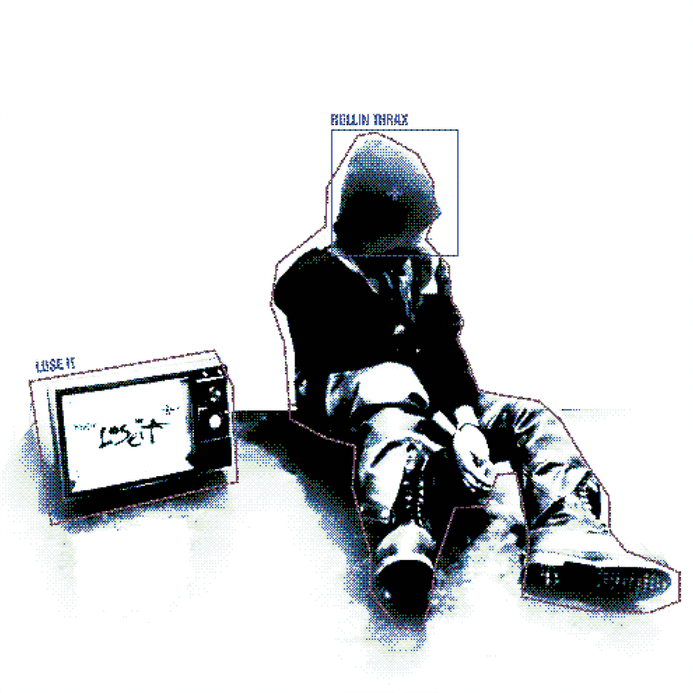 Album cover art for "Lose It" by Rollin Thrax