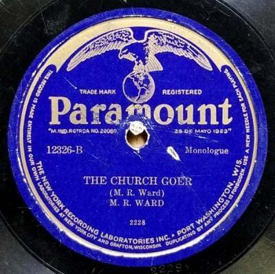 Album cover art for "The Church Goer" by M. R. Ward