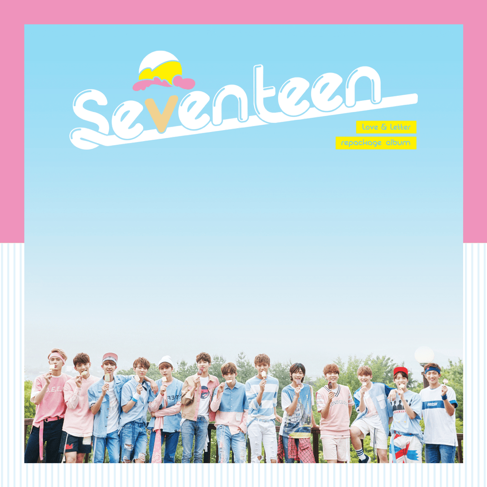 Album cover art for "아주 NICE (VERY NICE)" by SEVENTEEN (세븐틴)