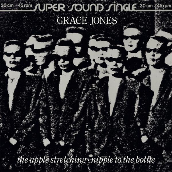 Album cover art for "The Apple Stretching" by Grace Jones